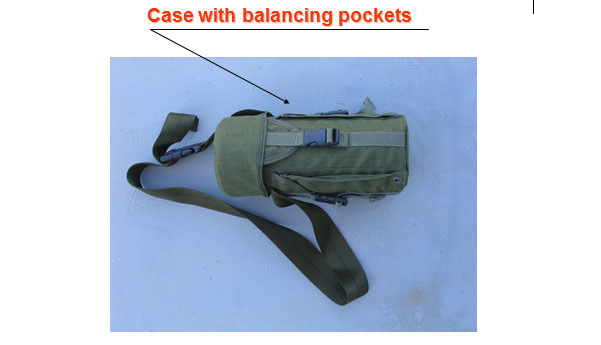 VAS/6 case with balancing pockets