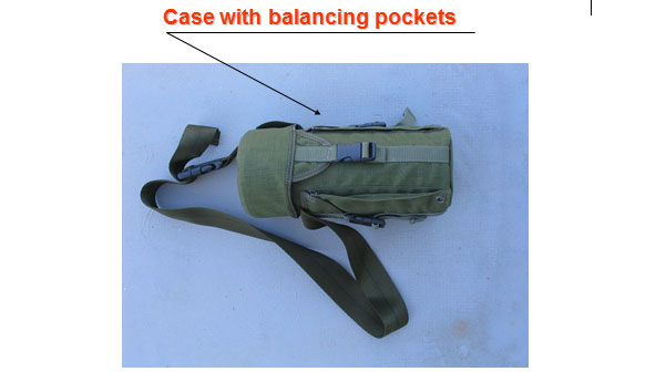 VAS/6 case with balancing pockets VAS/6 case with balancing pockets