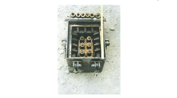 Thermal shock testing VAS/5 after the test Thermal shock testing VAS/5 after the test
